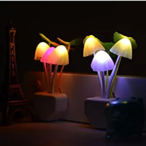 Soft Glow Flower Sensor Light – Color-Changing Romantic Night Lamp