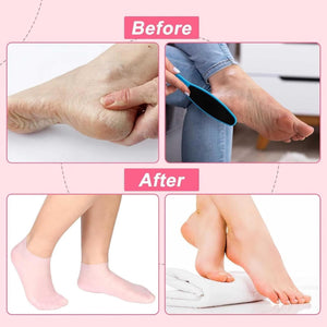 1 Pair Silicone Moisturizing Gel feet Socks