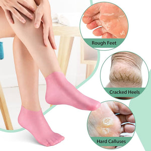 1 Pair Silicone Moisturizing Gel feet Socks