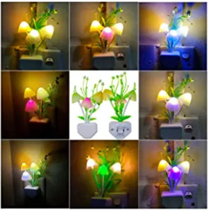 Soft Glow Flower Sensor Light – Color-Changing Romantic Night Lamp