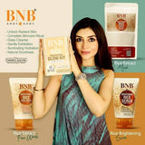 BNB Rice Extract Bright & Glow Kit ( Rice Face Wash + Rice Scrub + Rice Mask )