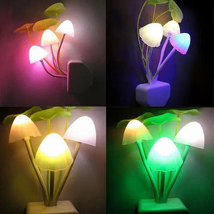 Soft Glow Flower Sensor Light – Color-Changing Romantic Night Lamp