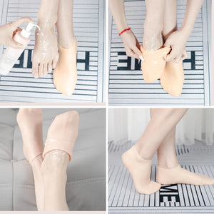 1 Pair Silicone Moisturizing Gel feet Socks